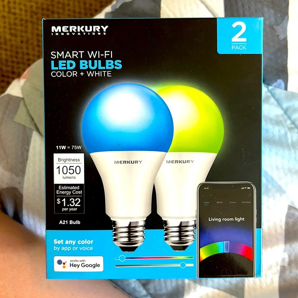 LED light bulbs.